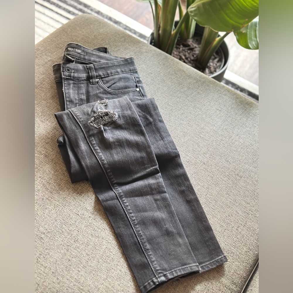 White House Black Market Black Skinny Jeans